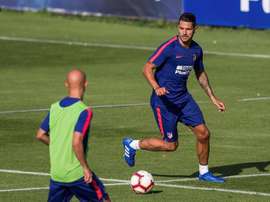 O médio do Atlético, Vitolo Machín. EFE