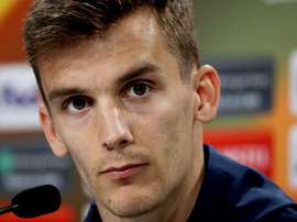 Diego Llorente commencera sa troisième saison à la Real Sociedad. EFE