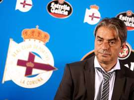 El técnico del Deportivo no desmiente los rumores. EFE/Archivo
