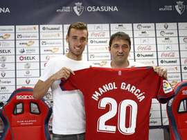Imanol García se desmayó en un entrenamiento. EFE