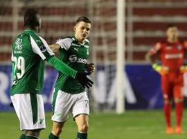 Cali logró un gran triunfo en La Paz. EFE