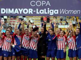 El Atlético se impuso con claridad en Bogotá. EFE