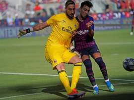 Barcelona want to keep Munir. EFE