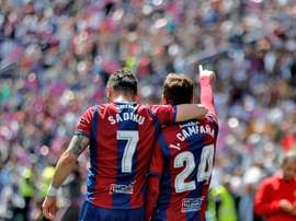 El Levante ganó sus dos últimos primeros partidos de Liga. EFE/Archivo