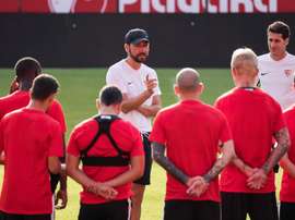 El Sevilla, ante el último obstáculo. EFE