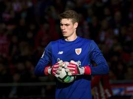 Kepa est passé par Lezama. EFE