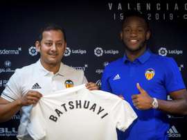 Batshuayi arrived at Valencia on loan this summer. EFE