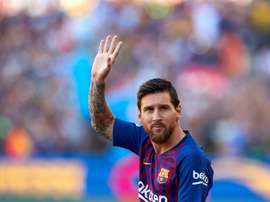 Messi marcou na estreia da LaLiga 2018/19. EFE