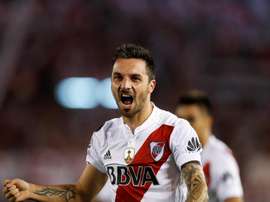 Scocco sabe lo que es eliminar a Boca. EFE/Archivo