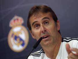 Lopetegui is happy with his side ahead of their league opener. EFE