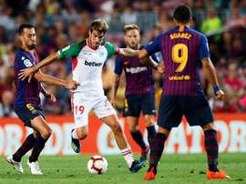 Busquets et Rakitic, piliers pour Valverde. EFE