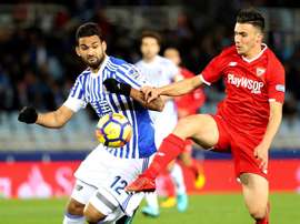 Corchia salió tras no terminar de convencer en el Sevilla. EFE