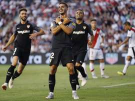 A estreia de André Silva em LaLiga teve direito a 'hat-trick'. EFE