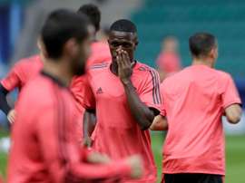 Vinícius vai começar na equipa secundária 'merengue'. EFE