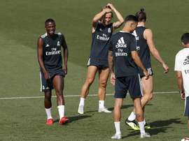 Tous les internationaux ont fait leur retour à l'entraînement. EFE
