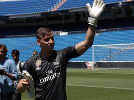 Lunin, prêt à revenir au Real Madrid. EFE