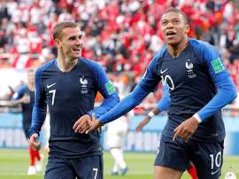 A lista de convocados da França. EFE