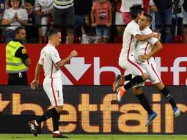 Ben Yedder hizo el tercero y definitivo. EFE