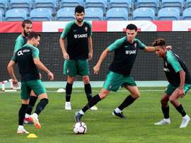 Le Portugal contre l'Italie. EFE