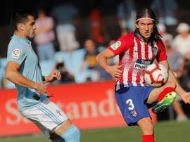 Colocan a Filipe Luis en la agenda del Barça. EFE