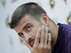 Gerard Piqué falou sobre ser presidente do Barça. EFE