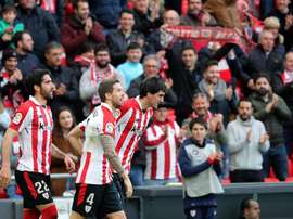 El Athletic venció con solvencia. EFE