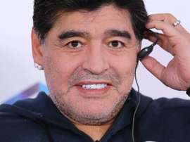 Maradona fichó por Dorados de Sinaloa. EFE/Archivo