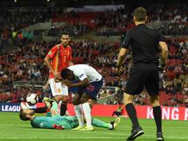 Welbeck, lastrado por sus molestias. EFE
