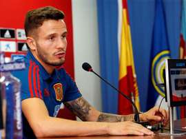 Saul Ñiguez says he never wants to leave Atletico. EFE
