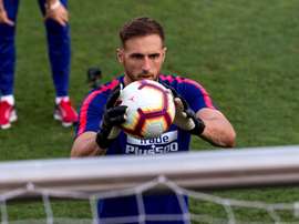 Oblak has become a star player since his arrival. EFE