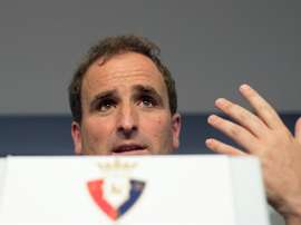 Osasuna se enfrentará al Lugo este domingo. EFE/Archivo