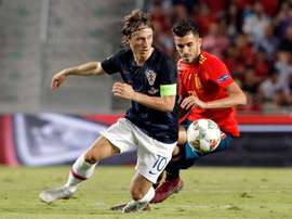 Modric explicó el tira y afloja que mantuvo con Ceballos. EFE