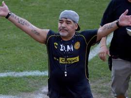 El presidente de México alabó a Maradona. EFE