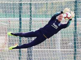 Ter Stegen elogiou o seu companheiro de profissão De Gea. EFE