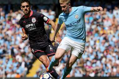 De Bruyne has been sidelined with injury since City's opening game at Arsenal. EFE/Archivo