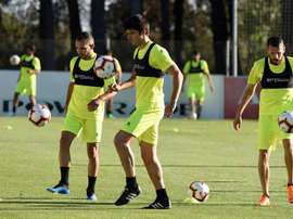 El Huesca no podrá contar ni con Brezanzic ni con Jovanovic. EFE