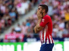Koke said he is not concerned by the whistle during Atletico's match with Leverkusen. EFE