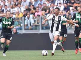Le probabili formazioni di Sassuolo-Juventus. EFE/EPA