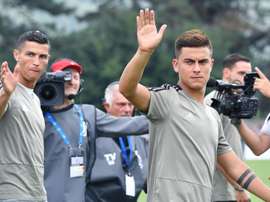 Juventus Cristiano Ronaldo (I) y Paulo Dybala. EFE/EPA/Archivo