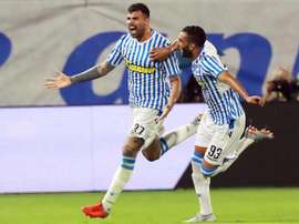 Andrea Petagna pourrait rester à la SPAL. EFE