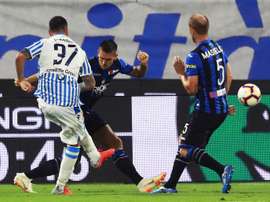 Petagna marcó los dos tantos. EFE
