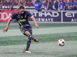 De Sciglio se pierde el partido ante el Valencia. EFE/Archivo