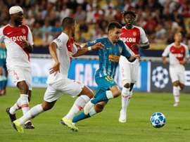 El Mónaco cayó derrotado ante el Atlético. EFE