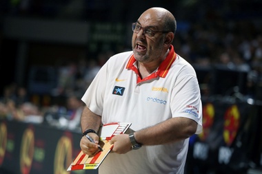 El técnico de la selección de España, Lucas Mondelo. EFE/Archivo