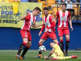 Àlex Granell fue galardonado como el mejor futbolista. EFE