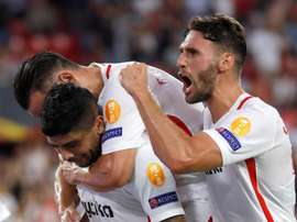 Sergi Gomez à deux doigts de quitter Séville. EFE