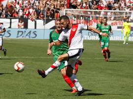 Una pieza clave en el once del Rayo. EFE