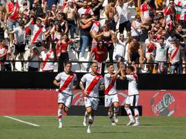 De Tomás marcó ante el Alavés. EFE