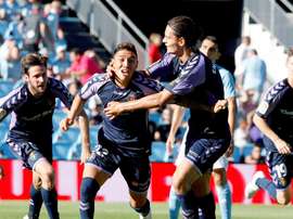Leo Suárez mantiene un gran promedio goleador. EFE