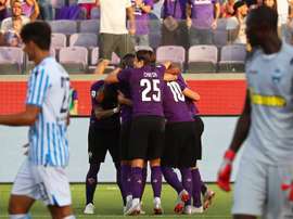 La Fiorentina La Fiorentina cumplió con lo esperado en la visita del SPAL. EFE/EPA